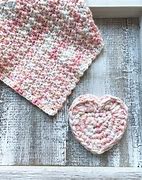Image result for Crochet Heart Afghan