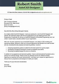 Image result for Autocad Drafter Cover Letter Sample