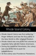 Image result for Fun Facts About Rhode Island Colony