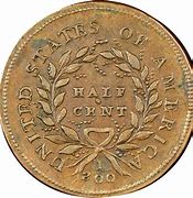Image result for 1 2 cents coins 1793