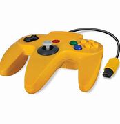 Image result for Yellow N64 Controller
