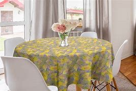 Image result for 90 Inch Round Fall Tablecloth