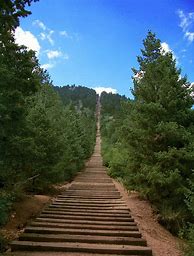 Image result for Manitou Incline Colorado Springs Co