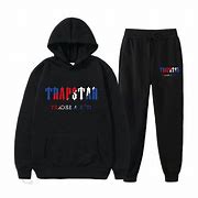 Image result for Black and Blue Trapstar Tracksuit