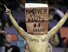 Image result for New Orleans Saints Bags Over Head