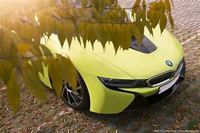 Image result for BMW I8 Gold Cu Neon Seara