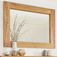 Image result for Oak Framed Wall Mirrors