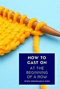 Image result for Ways to Cast On in Knitting
