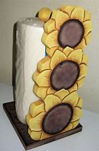 Image result for Sunflower Paper Towel Holder