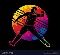 Image result for Cricket Bowler Cartoon