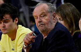 Image result for Jack Nicholson at Lakers Game