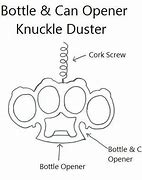 Image result for Knuckle Duster Blueprint
