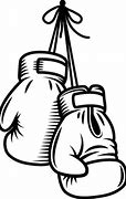 Image result for Boxing Gloves Black and White