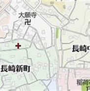 Image result for 山口県下関市長崎新町. Size: 183 x 99. Source: www.mapion.co.jp