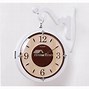 Image result for Small Double Sided Wall Clock