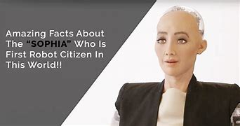 Image result for World-First Robot Citizen