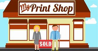 Image result for Printing Shop Cartoon