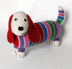 knitting animals dave the stash busting dachshund knit flat in the knitting animals dave the stash busting dachshund knit flat in the