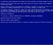 Image result for What's a Computer Blue Screen