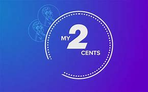 Image result for 2 Cents Sign