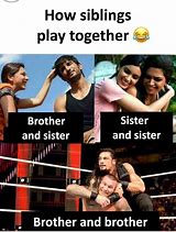 Image result for Funny Sibling Fighting Memes