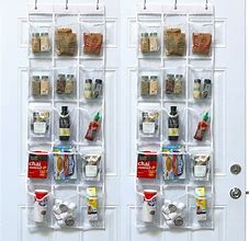 Image result for Clear Hanging Organizer