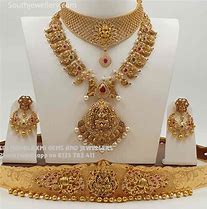 Image result for Gold Jewelry 4Tola Set