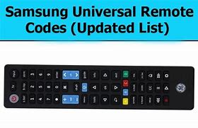 Image result for Samsung TV Universal Remote Codes