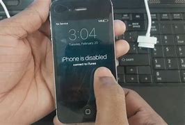 Image result for How to Unlock Disabled iPhone 4
