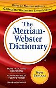 Image result for Merriam-Webster Full Dictionary