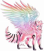 Image result for Galaxy Anime Wolf with Wings