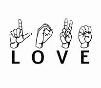 Image result for Love You Sign Language
