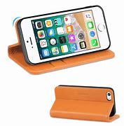 Image result for Leather iPhone 5S Wallet Case