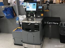 Image result for Self-Checkout Kiosk at Walmart