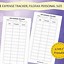 Image result for Bill Expense Tracker Printable