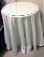 Image result for Side Table with Tablecloth