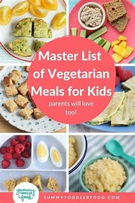 Image result for Kids Vegetarian Meals