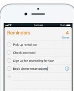 Image result for iPhone Reminders App List