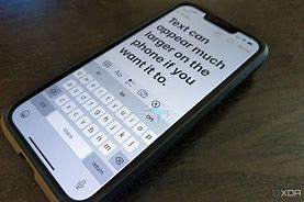 Image result for Text Size iPhone