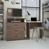 Image result for Corner Desk Dresser Combo