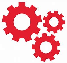 Image result for Gear Icon PNG White and Black Background