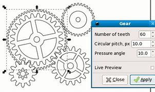 Image result for Gear AutoCAD