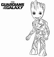 Image result for Baby Groot Coloring