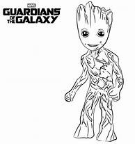 Image result for Baby Groot Color Page