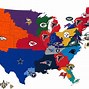 Image result for NFL Football Team Map 2018