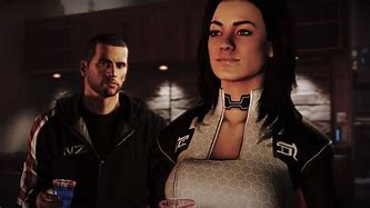 Image result for Shepard Mass Effect 2 Miranda Romance