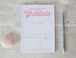 Image result for Gratitude Notepad