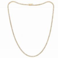 Image result for Gold Chain Necklace Straight Line