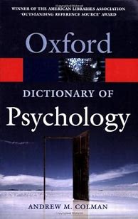 Image result for Oxford Dictionary of Psychology