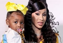 Image result for Cardi B and Her Daughter